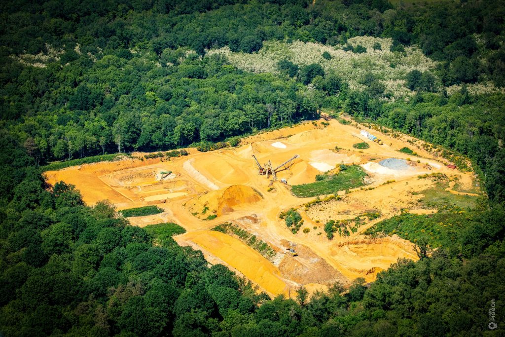 Groupe PIGEON - Carrière de Louestault