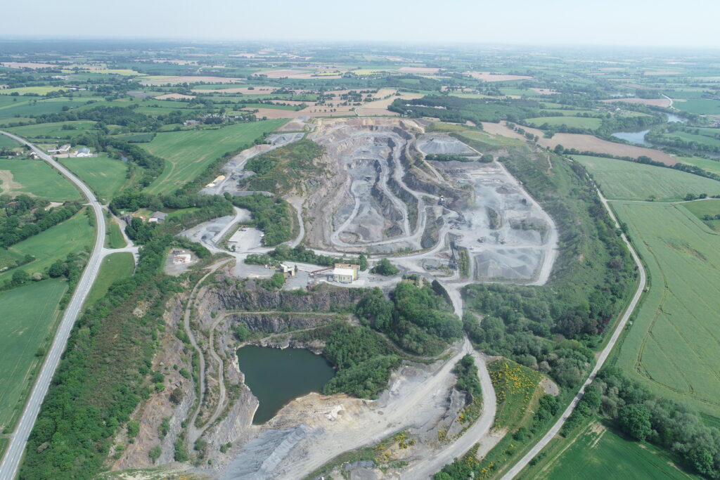 Carrière Martigne Ferchaud Groupe PIGEON