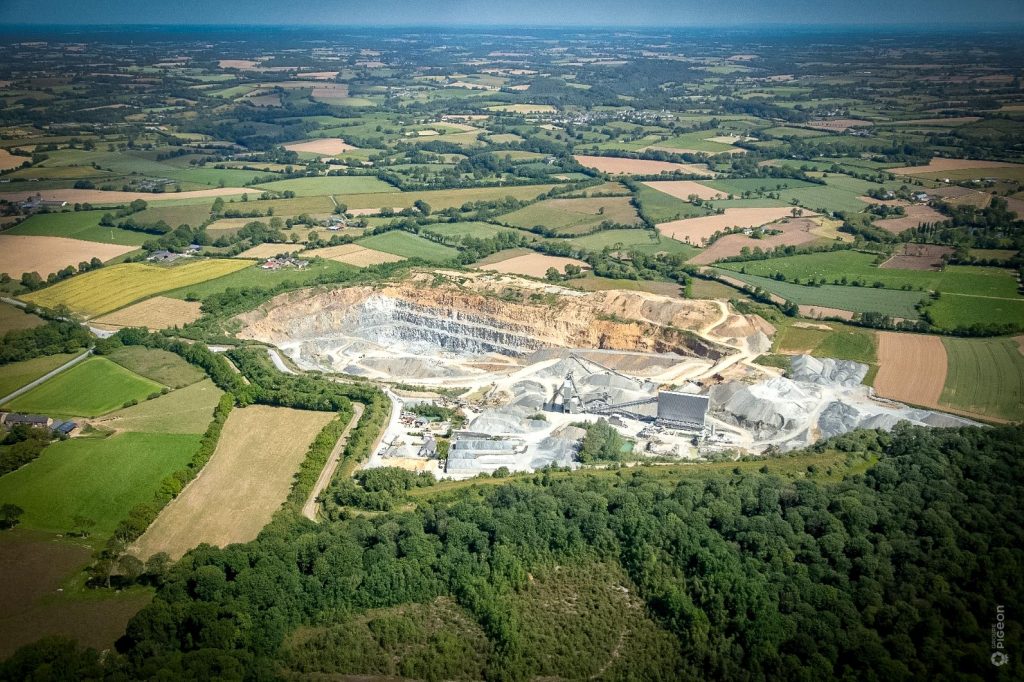 Groupe PIGEON - Carrière d'Entrammes