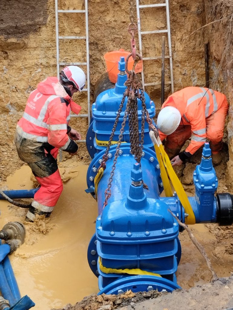 Vitre Eau Des Portes De Brtg Route D'argentre Raccordement Aep Dn 500 280