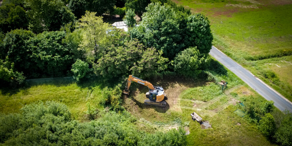 Réhabilitation bassin de rétention