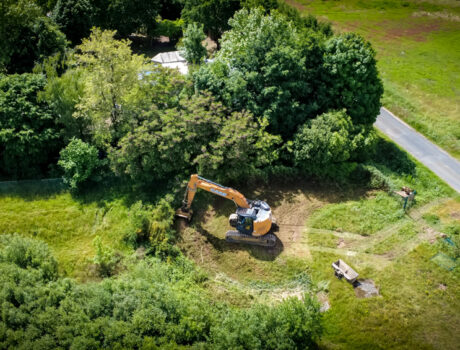 Réhabilitation bassin de rétention