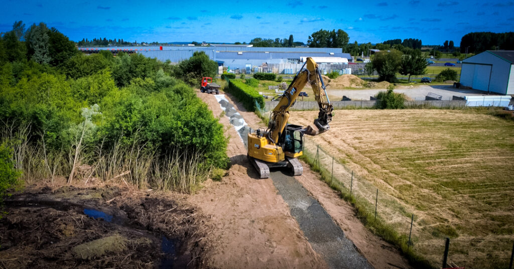 Réhabilitation bassin de rétention