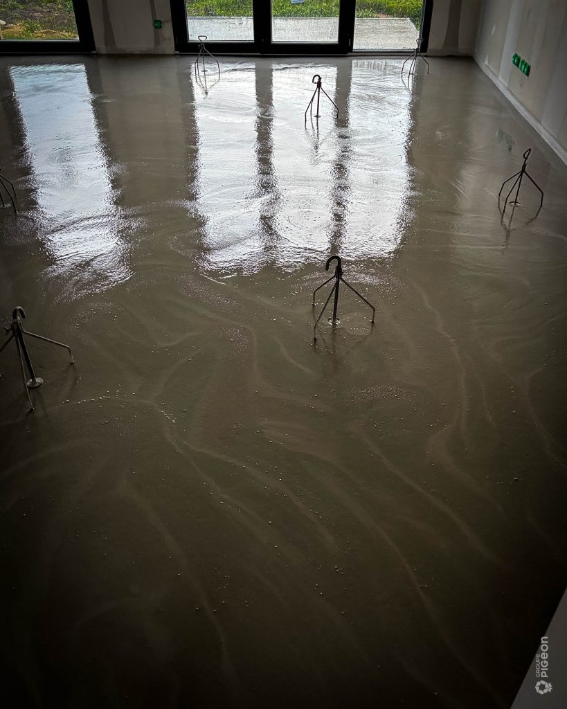 Groupe Pigeon Coulage Chape 4