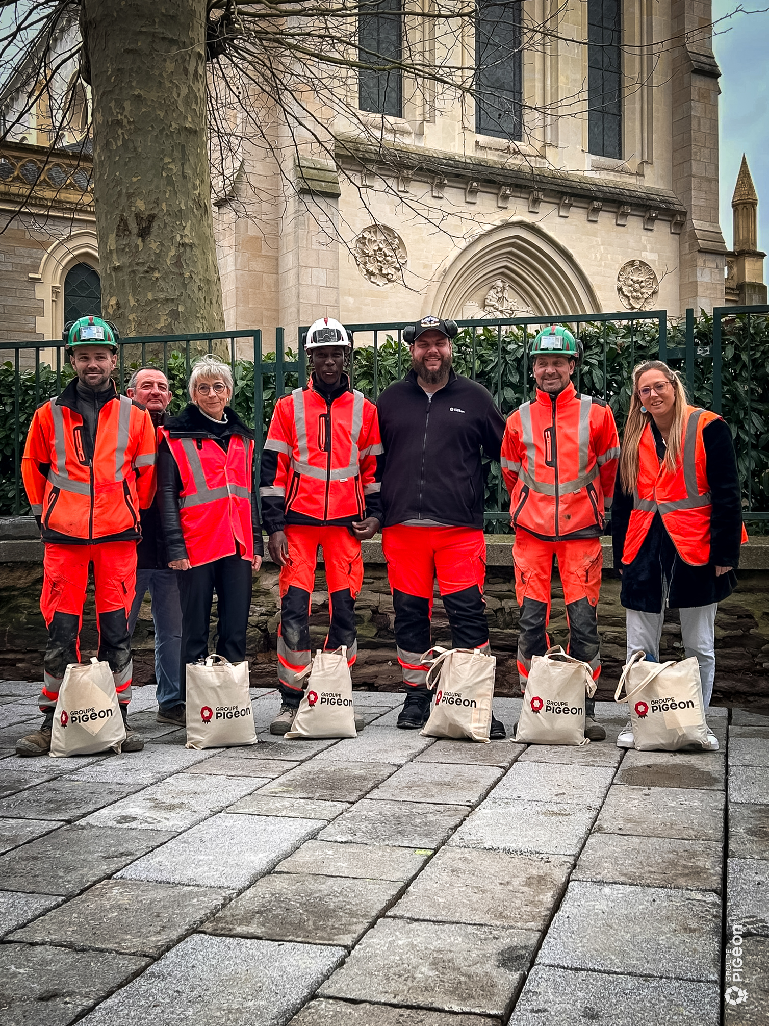 Groupe Pigeon Remise Lot Concours Photo