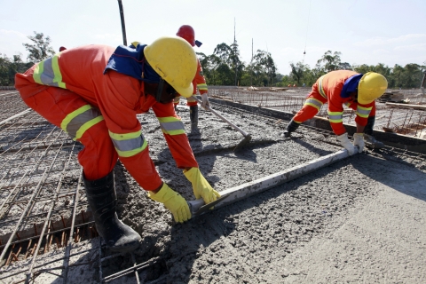 Le béton perméable pour lutter contre les inondations, actualité du Groupe Pigeon