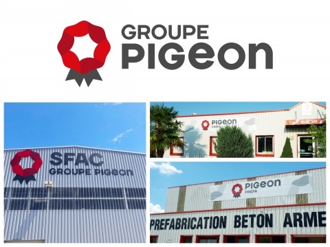 RÉTROSPECTIVE | Il y a 1 an jour pour jour, le logo du Groupe PIGEON faisait peau neuve…, actualité du Groupe Pigeon
