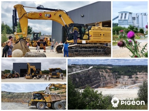 VISITE | A la découverte de la carrière d’Entrammes (53), actualité du Groupe Pigeon